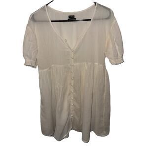Urban Outfitters | Dresses | Uo Lannette Long Sleeve Mini Dress | Poshmark